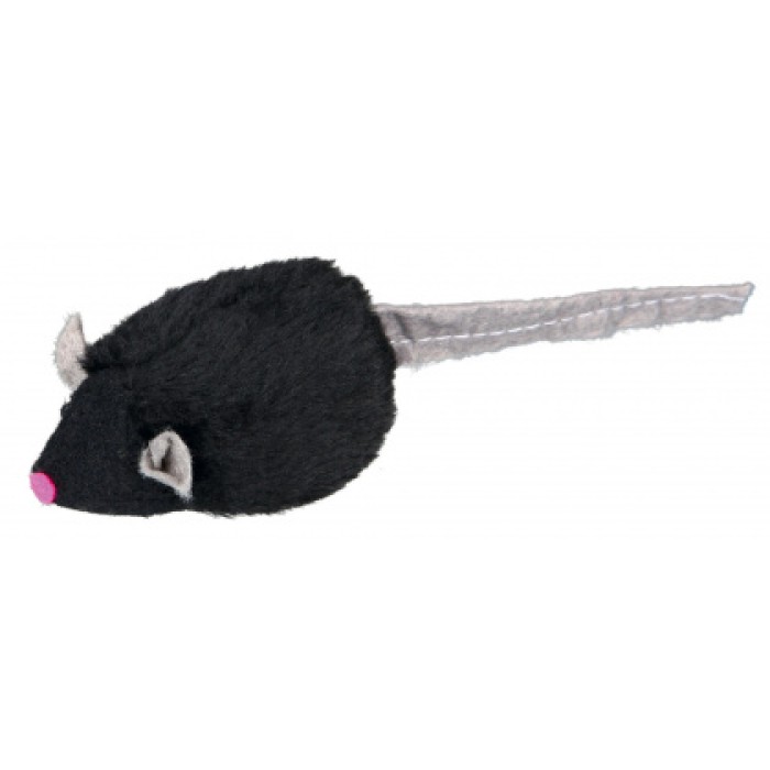 Мягкие мышки с микрочипом для кошки TRIXIE, 6 см/ 12 шт